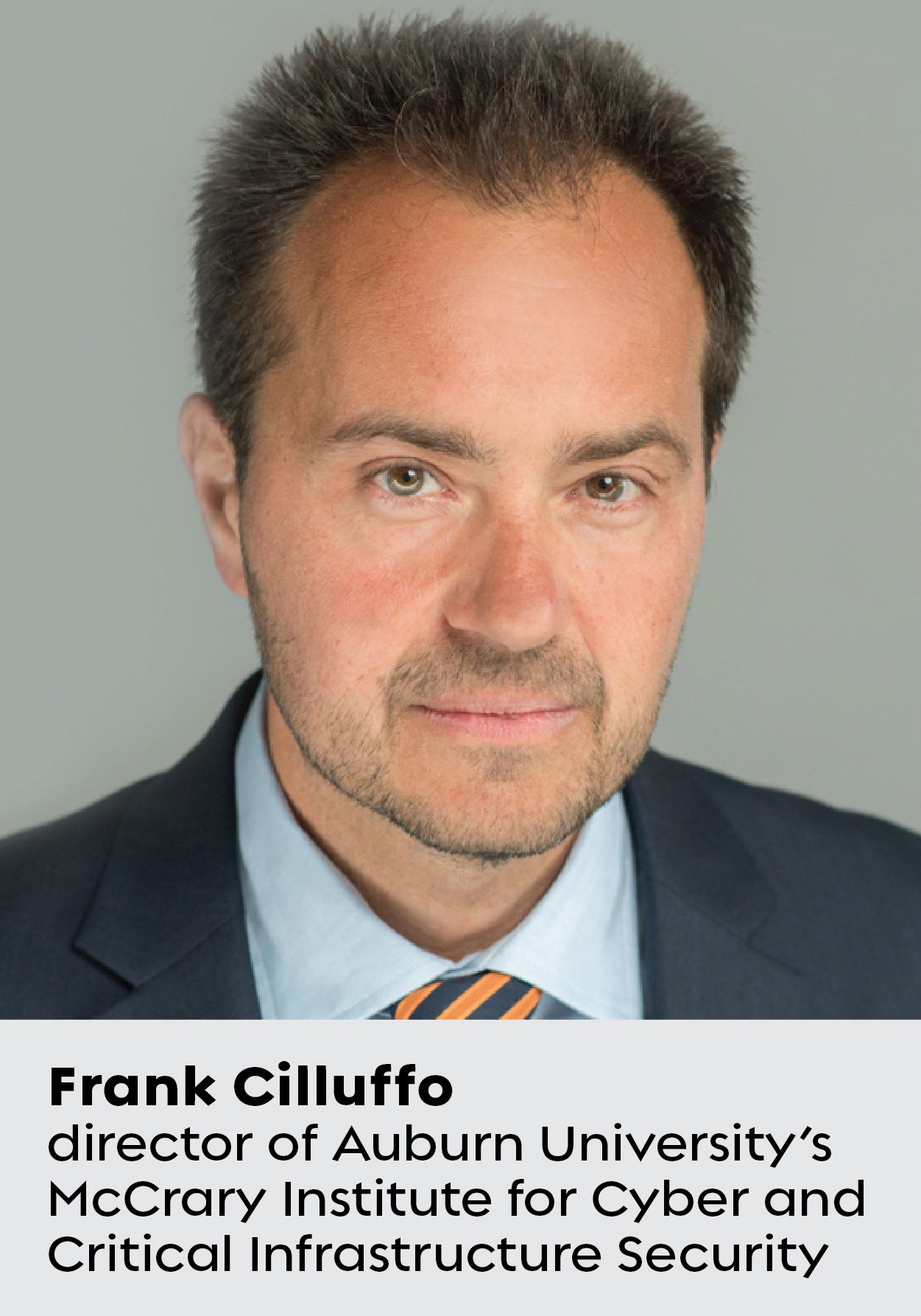 Primo piano di Frank Cilluffo, direttore del McCrary Institute dell’Università di Auburn