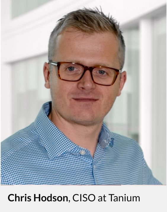 Foto professionale di Chris Hodson, CISO presso Tanium