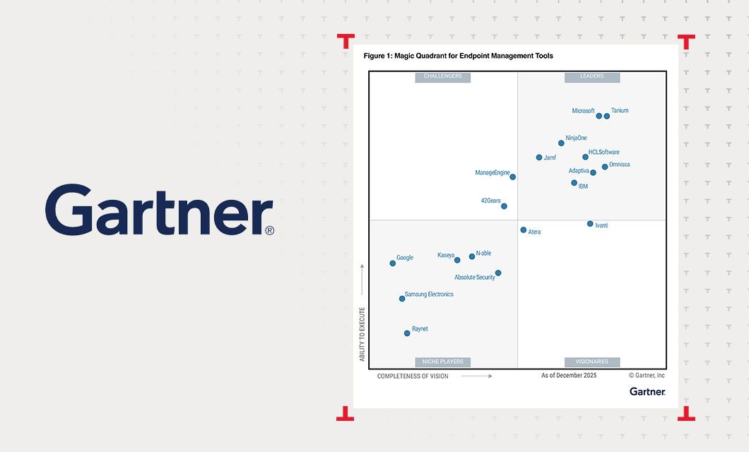 Featured resource image for Gartner Magic Quadrant for Endpoint Management Tools 2026