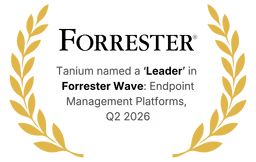 Tanium nominata “Leader” nel rapporto Forrester Wave: Piattaforme di gestione degli endpoint, Q2 2026
