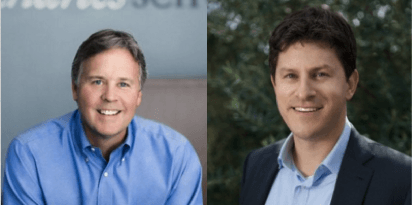 Brad Peterson, vicepresidente esecutivo e responsabile informatico (CIO) di Nasdaq, e Orion Hindawi, cofondatore e responsabile tecnico (CTO) di Tanium