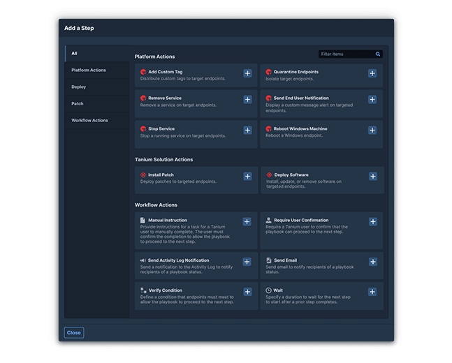 Easy-to-create playbooks