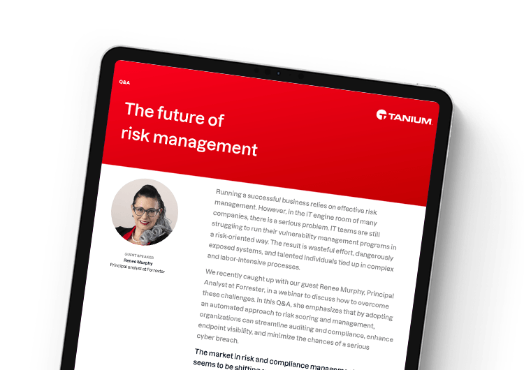 Q&A: The future of risk management