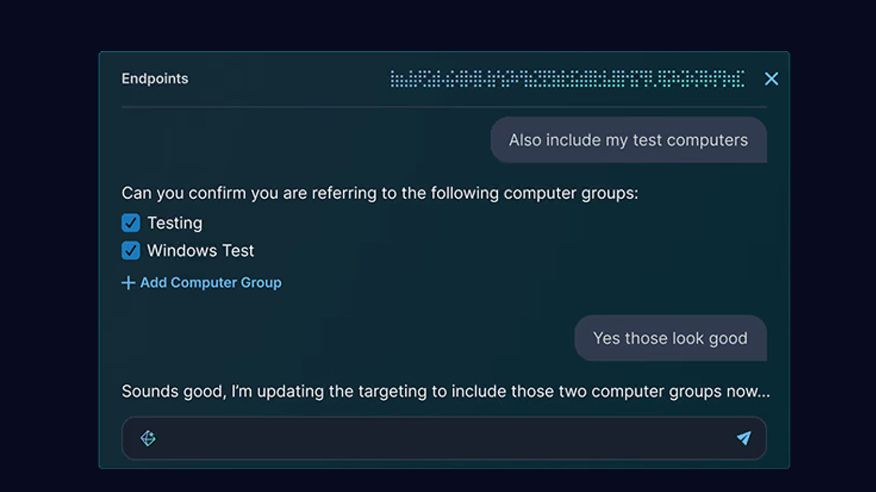 Tanium Atlas — azioni regolamentate e soggette ad approvazione nell’ambito dell’ endpoint