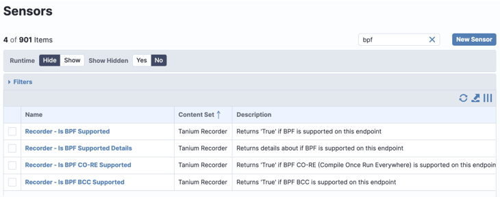Schermata: Threat Response ora supporta l’Extended Berkeley Packet Filter (eBPF), offrendo un modo sicuro per utilizzare il kernel Linux