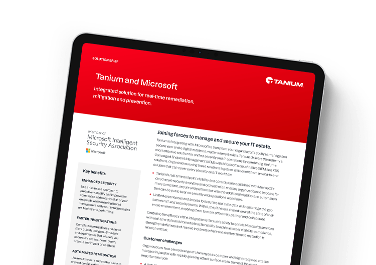 Solution Brief - Microsoft