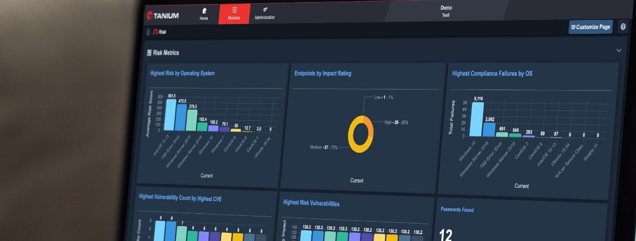 Ferma i rischi emergenti degli endpoint di oggi: annuncio di Tanium SBOM per Comply, supporto ARM espanso e aggiornamenti di Risk & Compliance