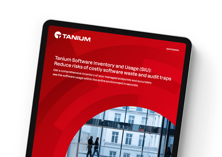 Immagine in evidenza per dispositivi mobili: white paper su Tanium SIU