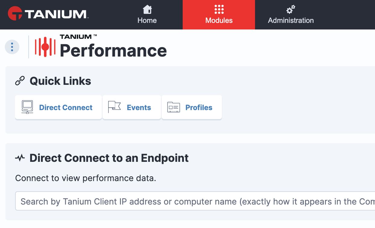 Tanium semplifica il collegamento diretto a qualsiasi endpoint