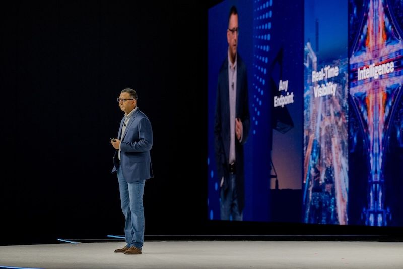 Immagine di Randy Menon, vicepresidente senior della gestione dei prodotti di Tanium
