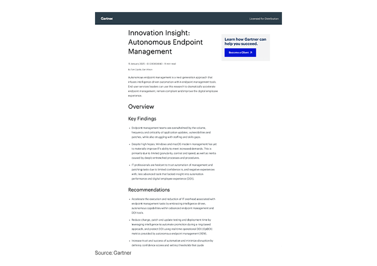 Immagine in evidenza per dispositivi mobili: gestione autonoma degli endpoint