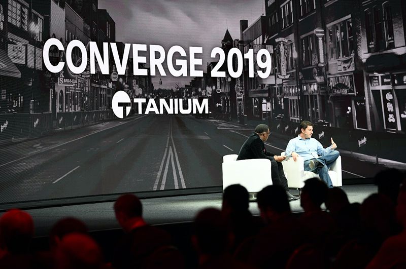 Tavola rotonda con due relatori alla conferenza CONVERGE 2019 “ Tanium ”