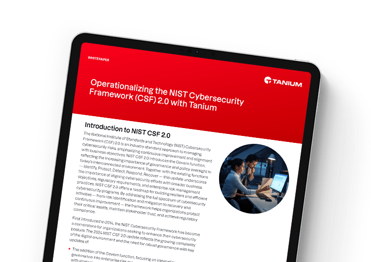 Immagine in evidenza mobile: whitepaper NIST CSF 2,0