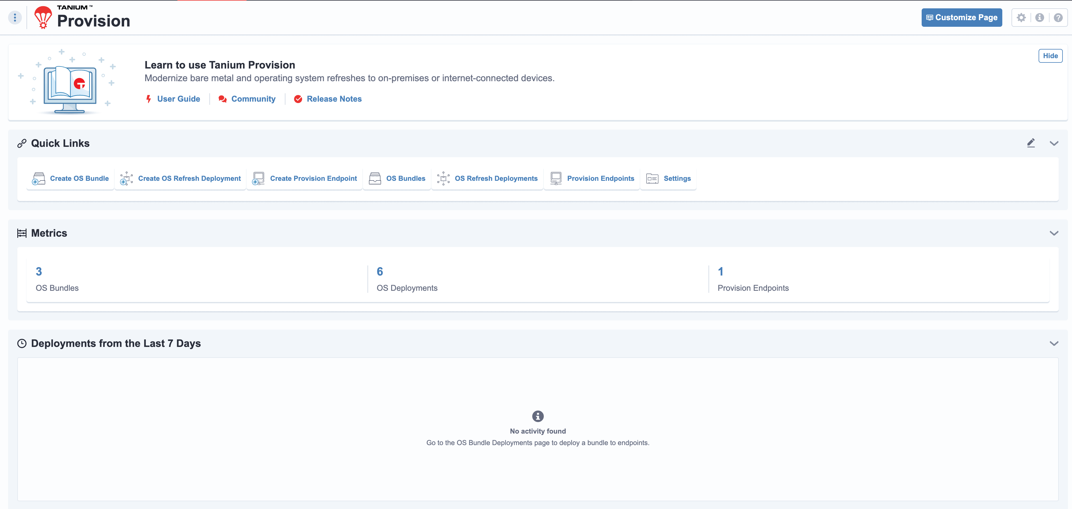 Provisioning bare metal