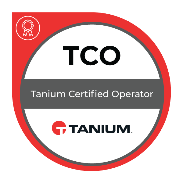 Tanium Tesserino di operatore certificato